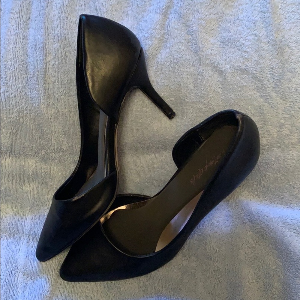 Black Matte Steve Madden Heels